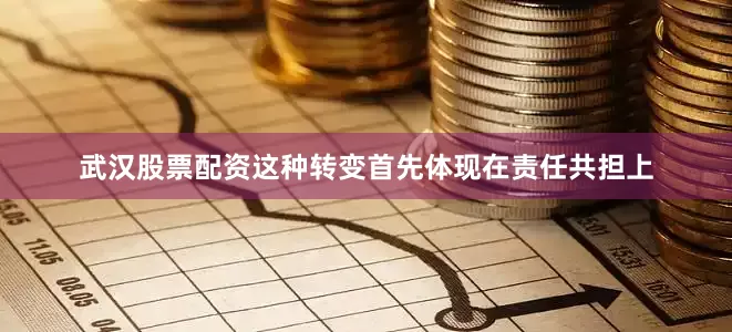 武汉股票配资这种转变首先体现在责任共担上